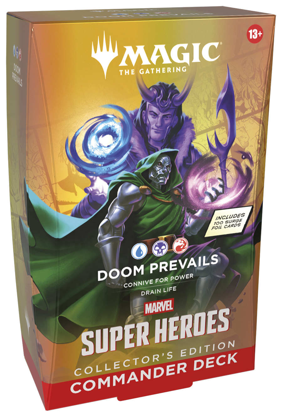 Marvel Super Heroes Doom Prevails Collector's Edition Commander Deck - Preorder