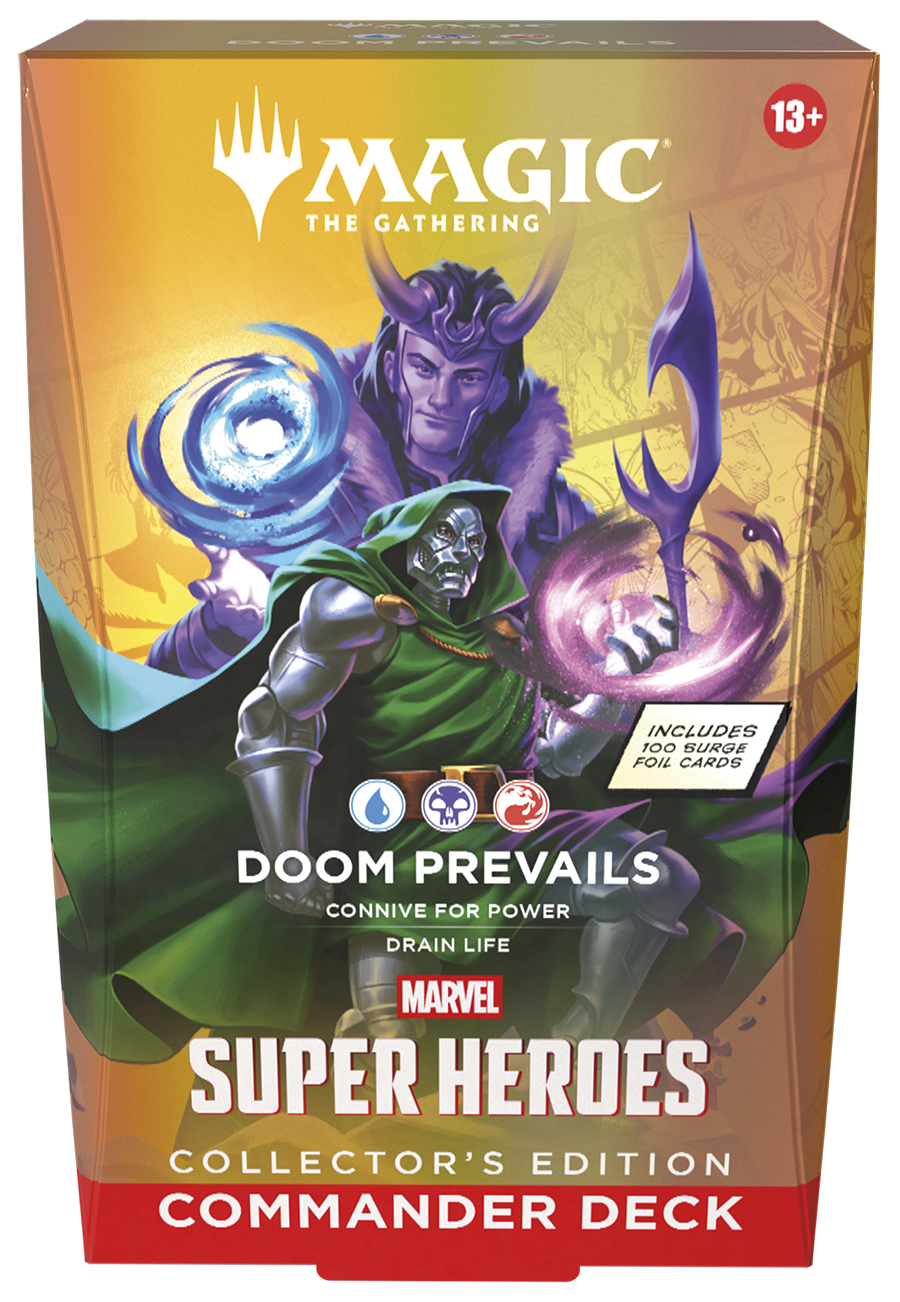 Marvel Super Heroes Doom Prevails Collector's Edition Commander Deck - Preorder