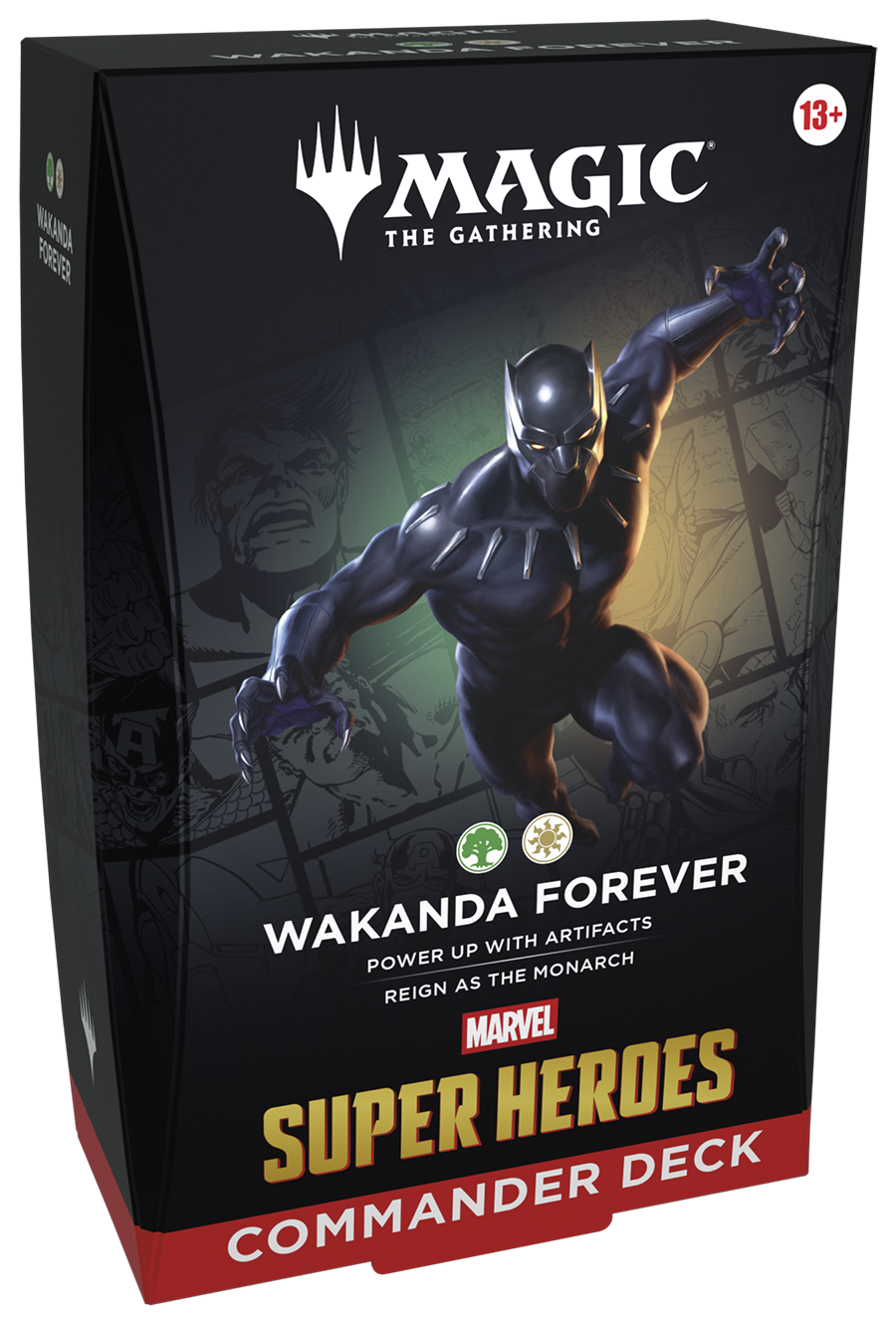 Marvel Super Heroes Wakanda Forever Commander Deck - Preorder
