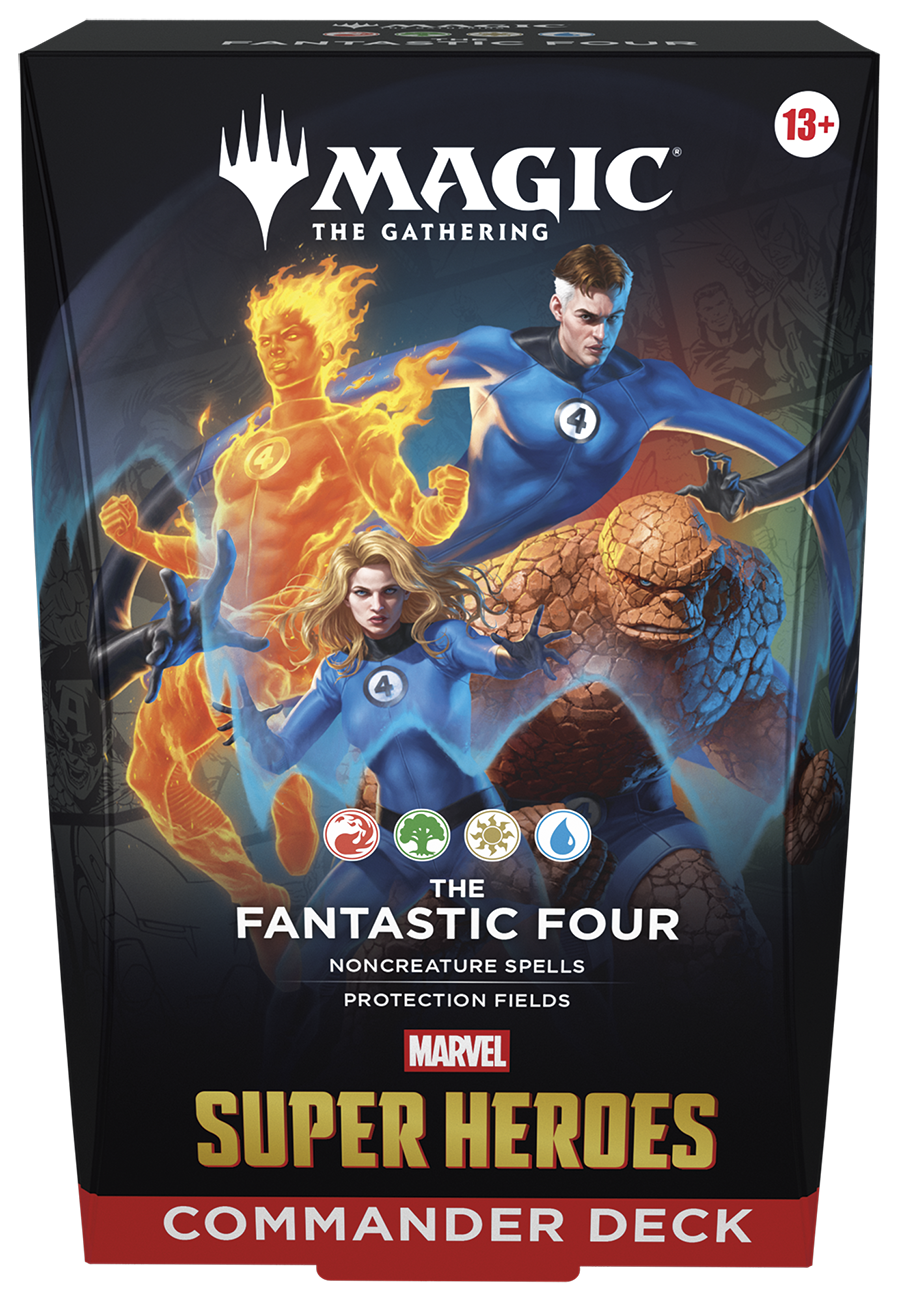 Marvel Super Heroes Fantastic Four Commander Deck - Preorder
