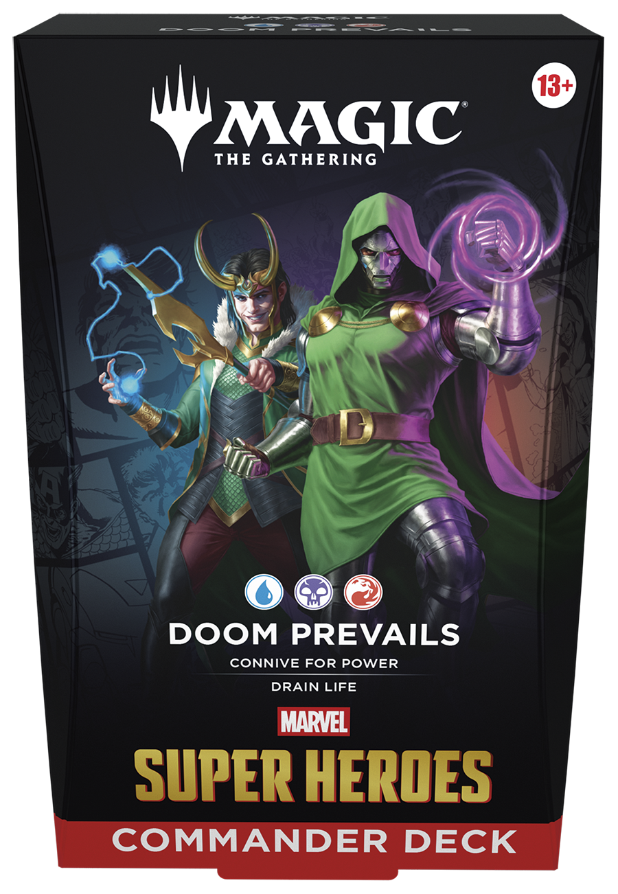 Marvel Super Heroes Doom Prevails Commander Deck - Preorder