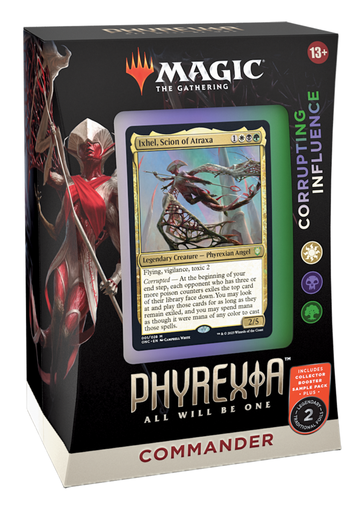 Phyrexia All Will Be One Corrupted Influence Commander Deck