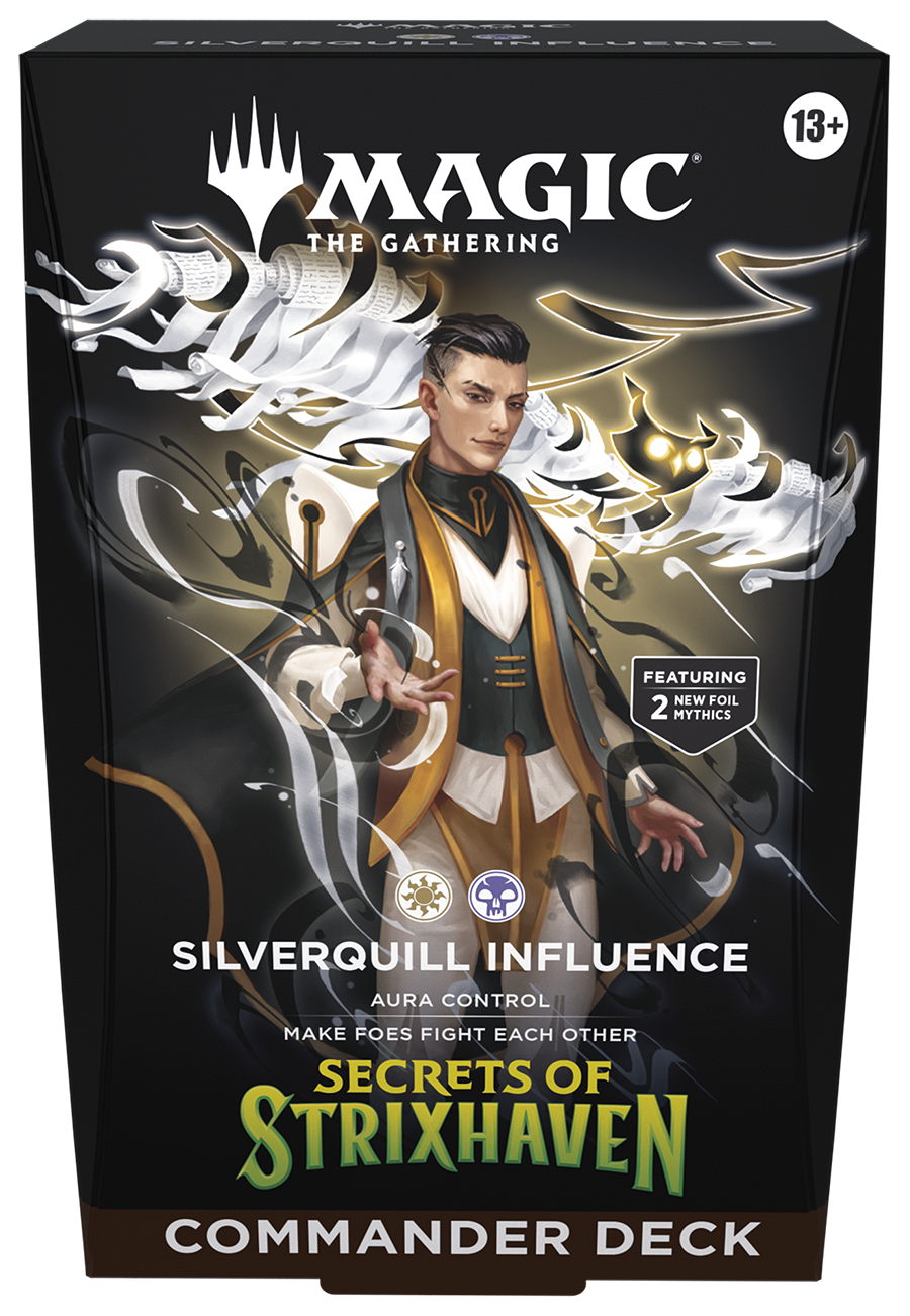 Secrets of Strixhaven Silverquill Influence Commander Deck - Sale