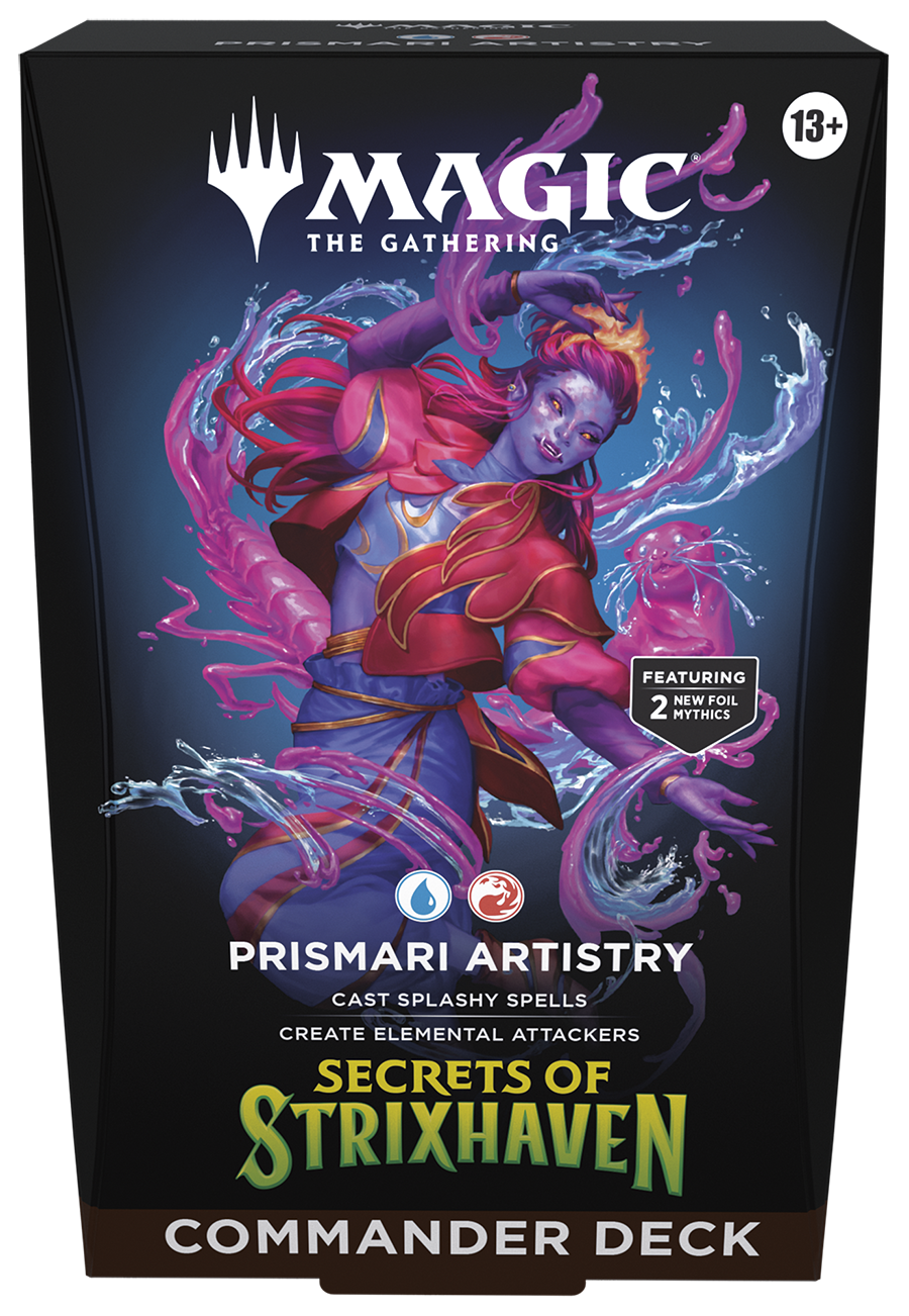 Secrets of Strixhaven Prismari Artistry Commander Deck - Preorder