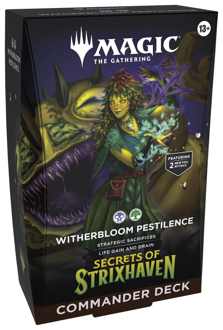 Secrets of Strixhaven Witherbloom Pestilence Commander Deck - Preorder