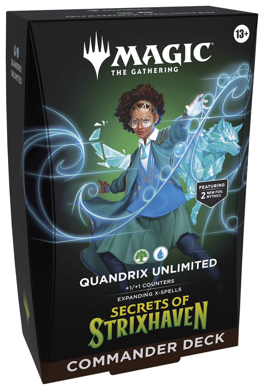 Secrets of Strixhaven Quandrix Unlimited Commander Deck - Preorder