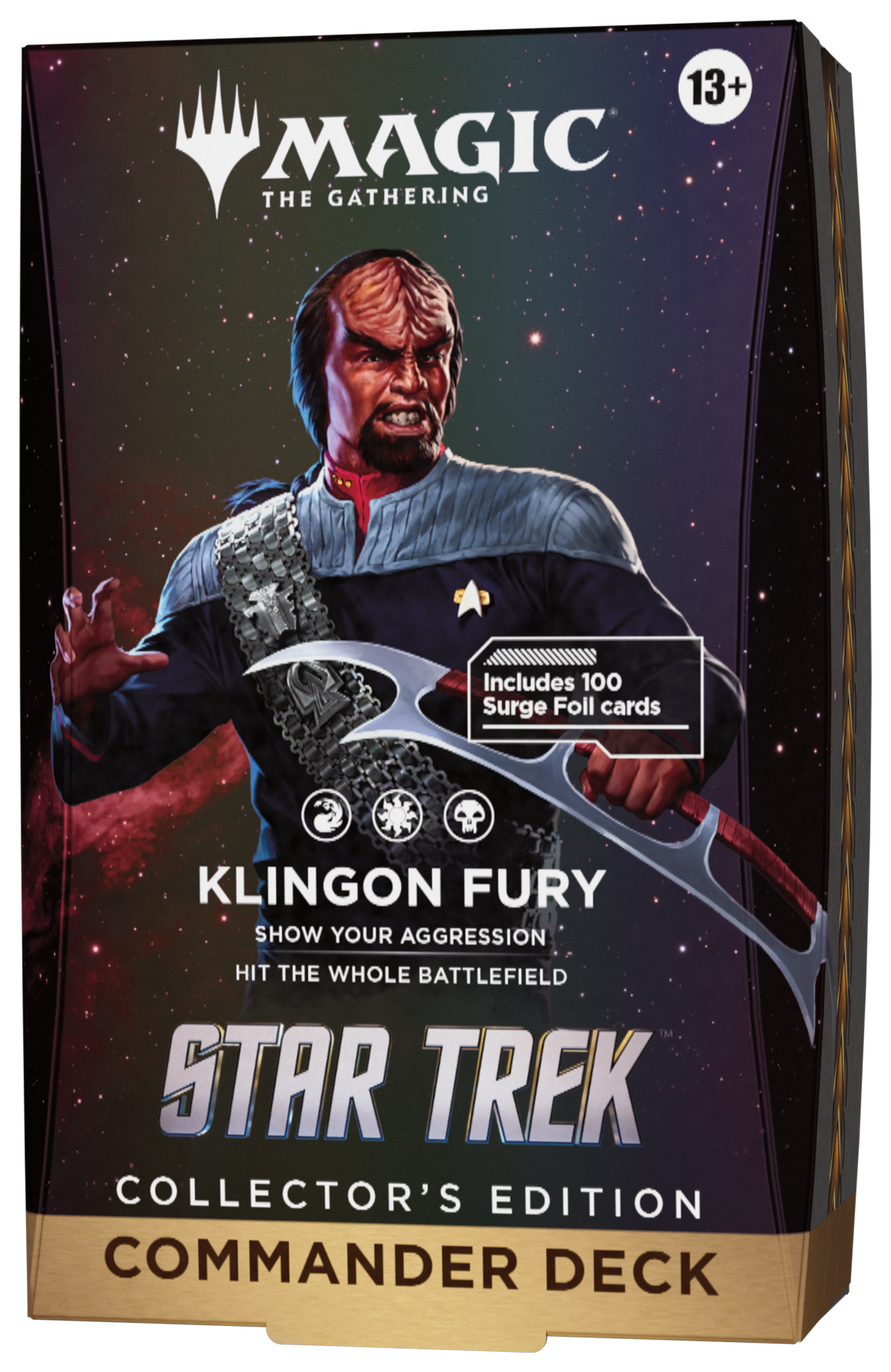 Star Trek Klingon Fury Collector's Edition Commander Deck - Preorder