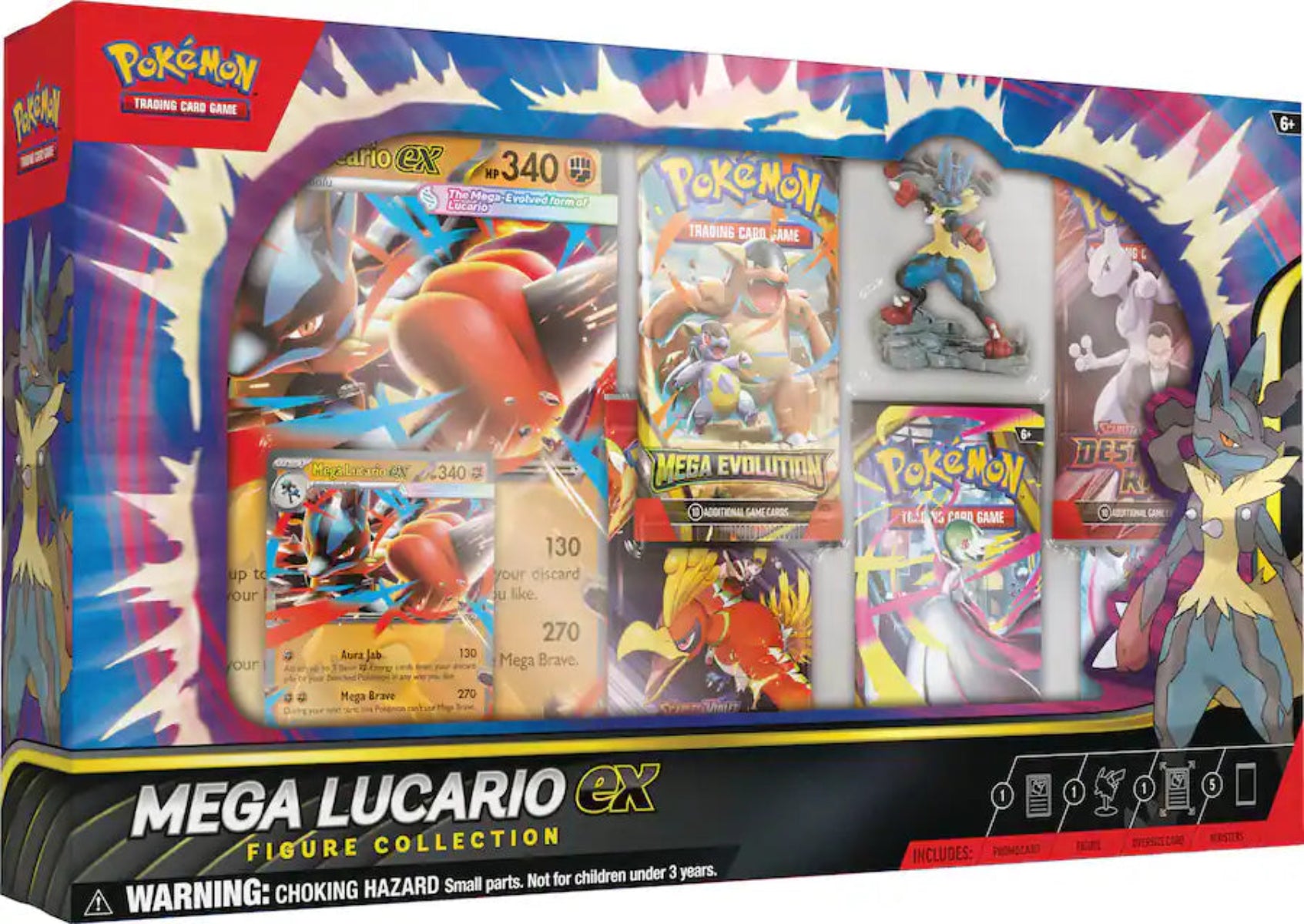 Mega Lucario ex Figure Collection