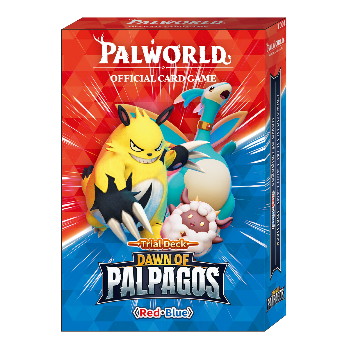 Palworld Dawn of Palpagos Trial Deck Red & Blue