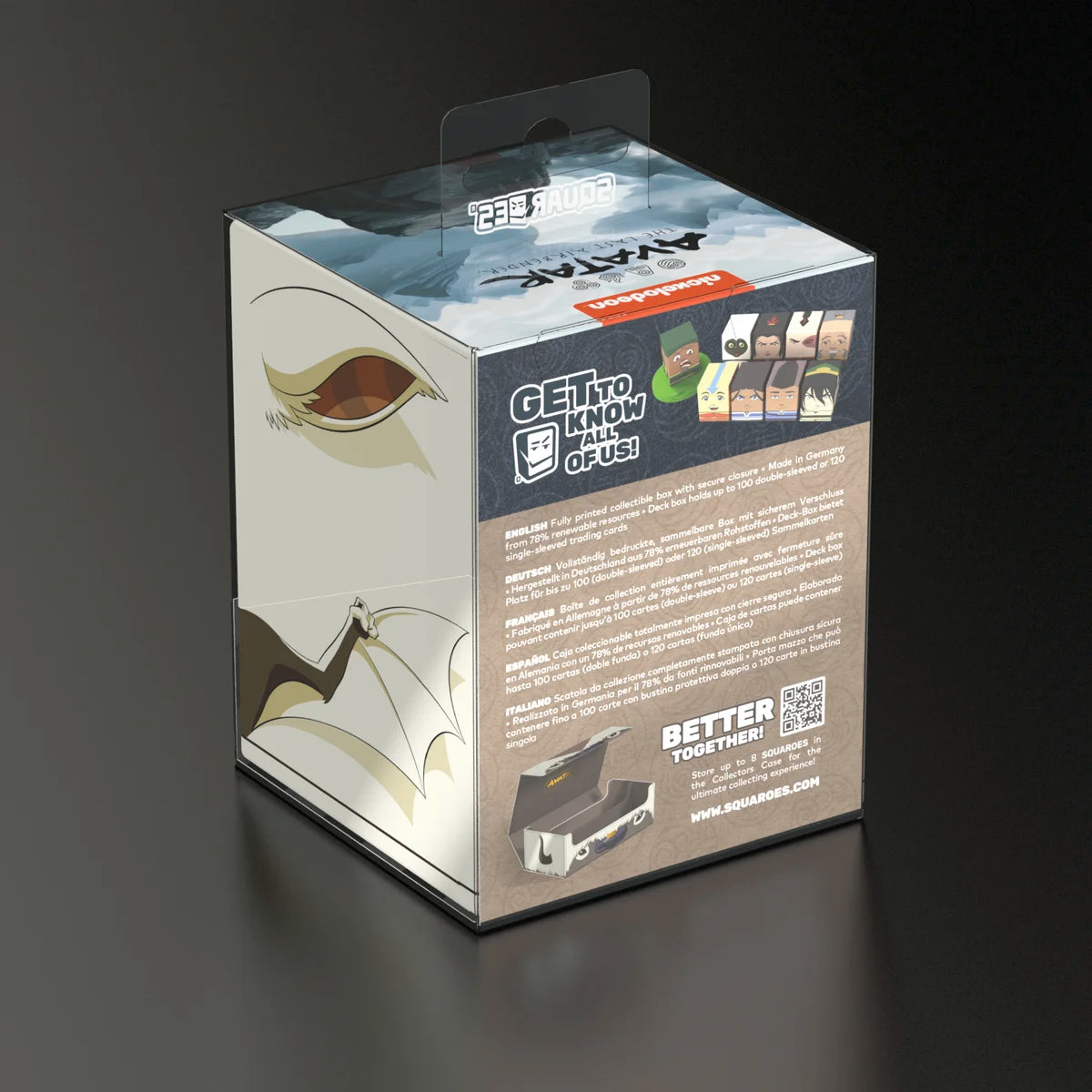 Avatar: The Last Airbender Momo deck box