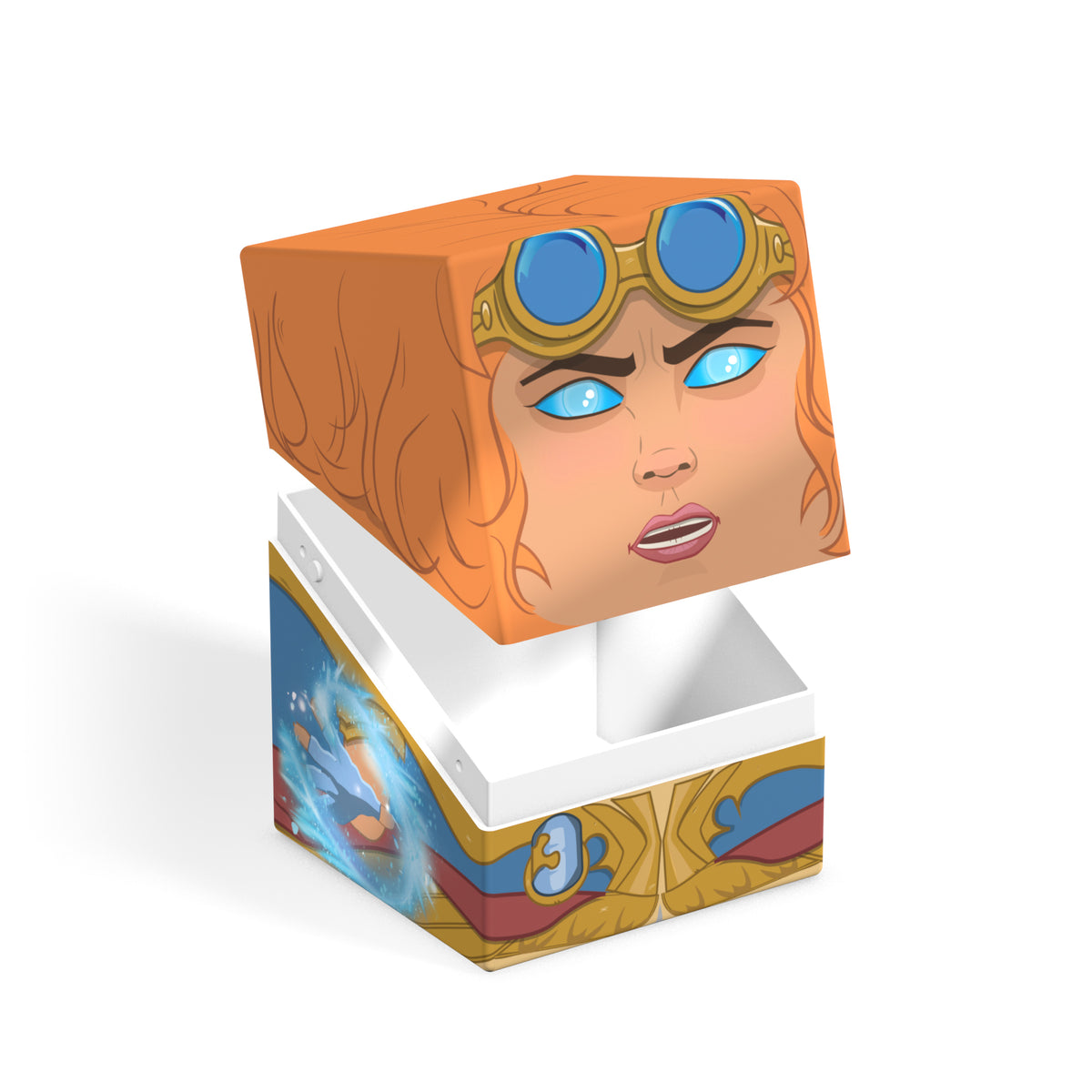Reality Fracture Boulder 100+ Deck Box - Chandra (Fractured)