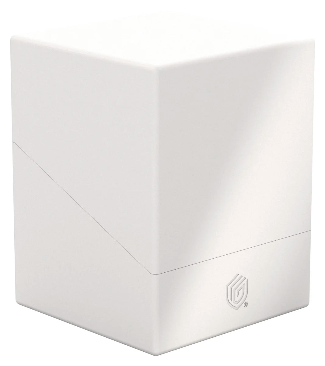 Boulder 100 Solid Deck Box - White