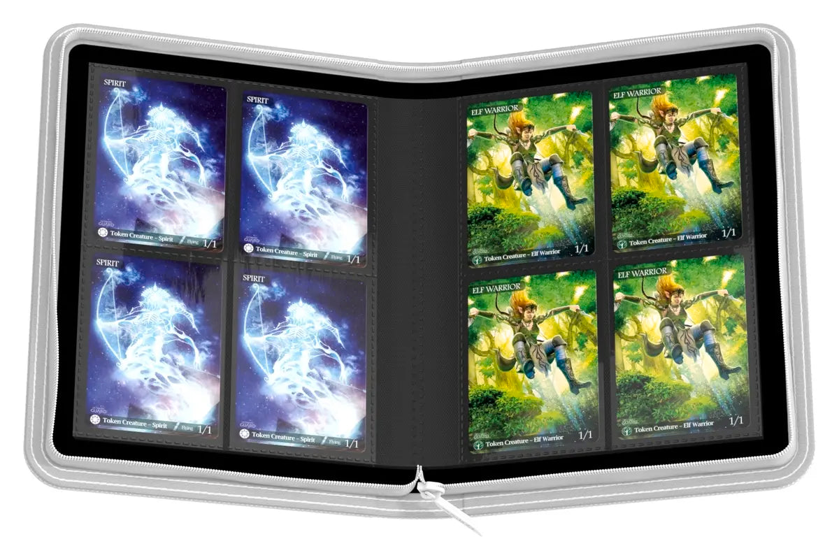 Ultimate Guard White 160 Card Binder Xenoskin Zipfolio