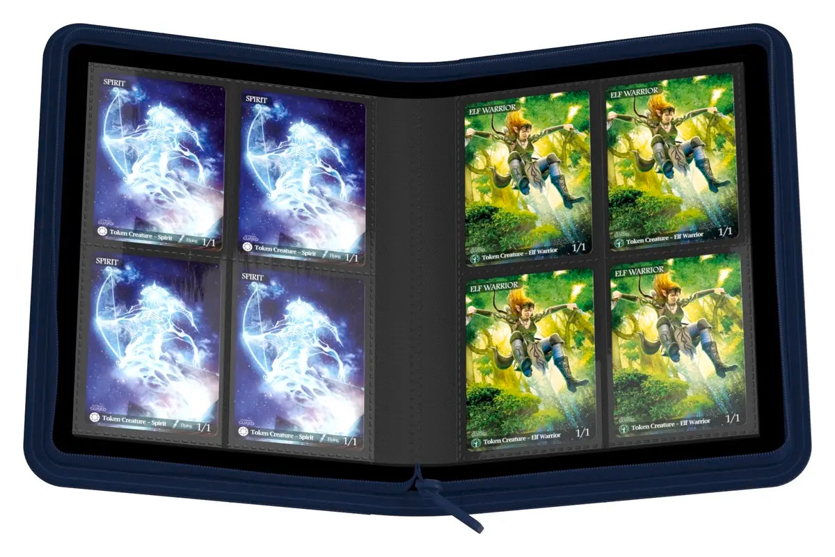 Ultimate Guard Blue 160 Card Binder Xenoskin Zipfolio
