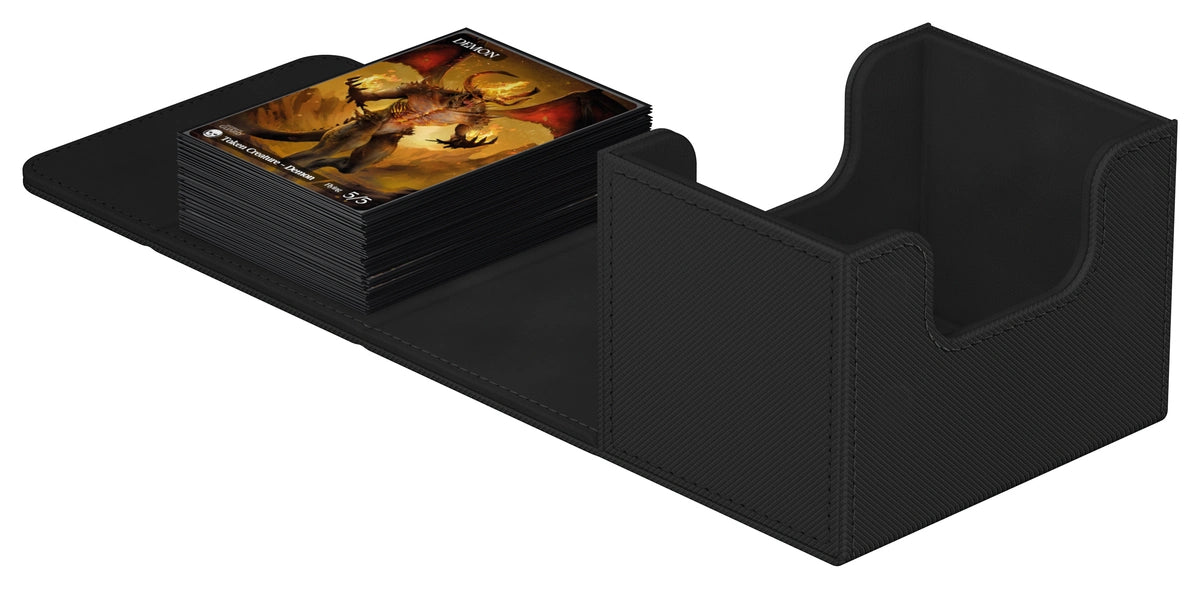 Ultimate Guard Sidewinder 100 Black Xenoskin Deck Box