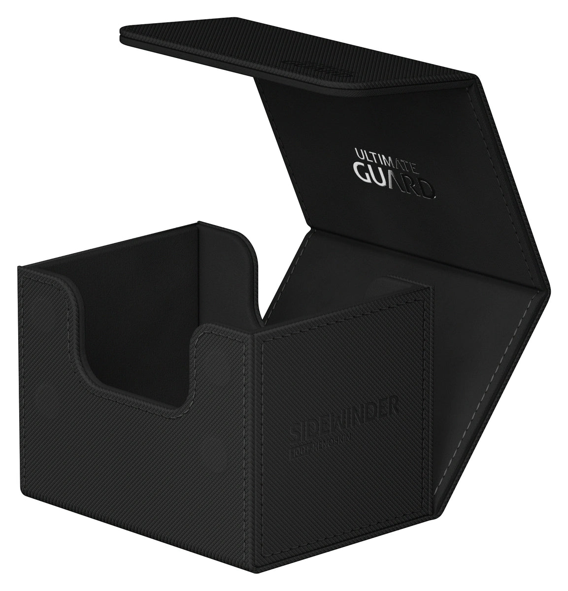 Ultimate Guard Sidewinder 100 Black Xenoskin Deck Box