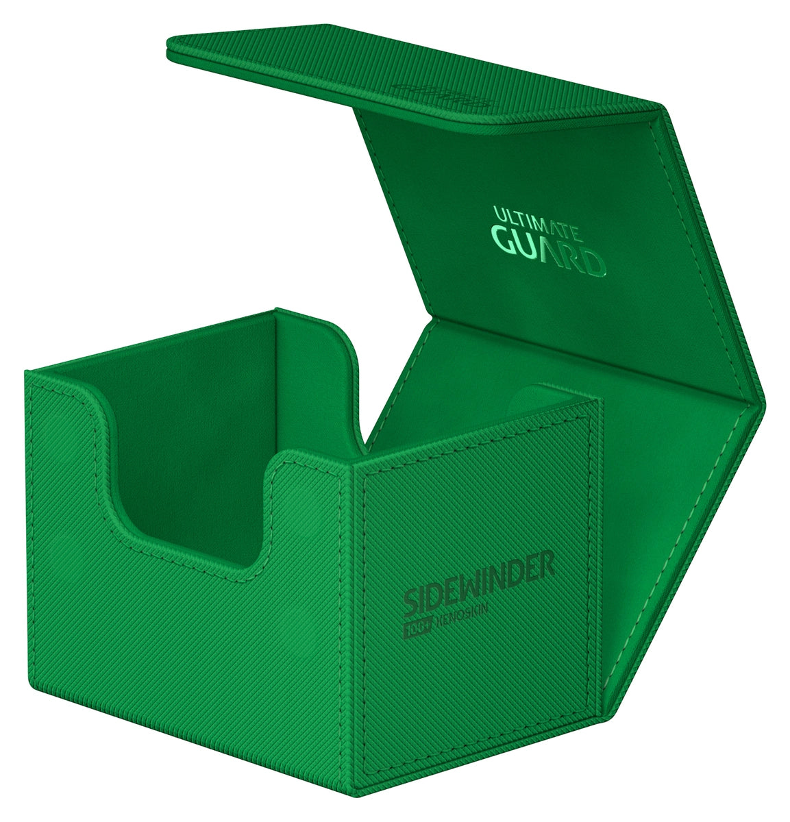 Ultimate Guard Sidewinder 100 Green Xenoskin Deck Box