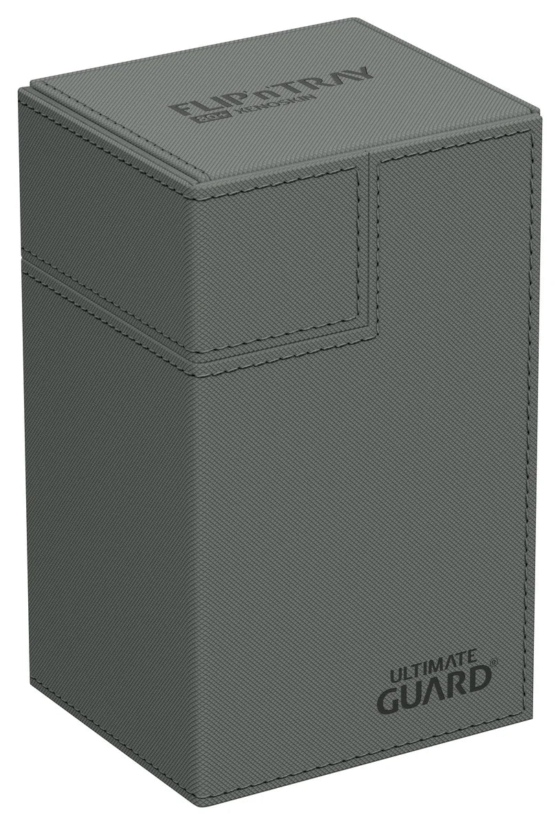 Ultimate Guard Flip n Tray 80 Grey Xenoskin Deck Box