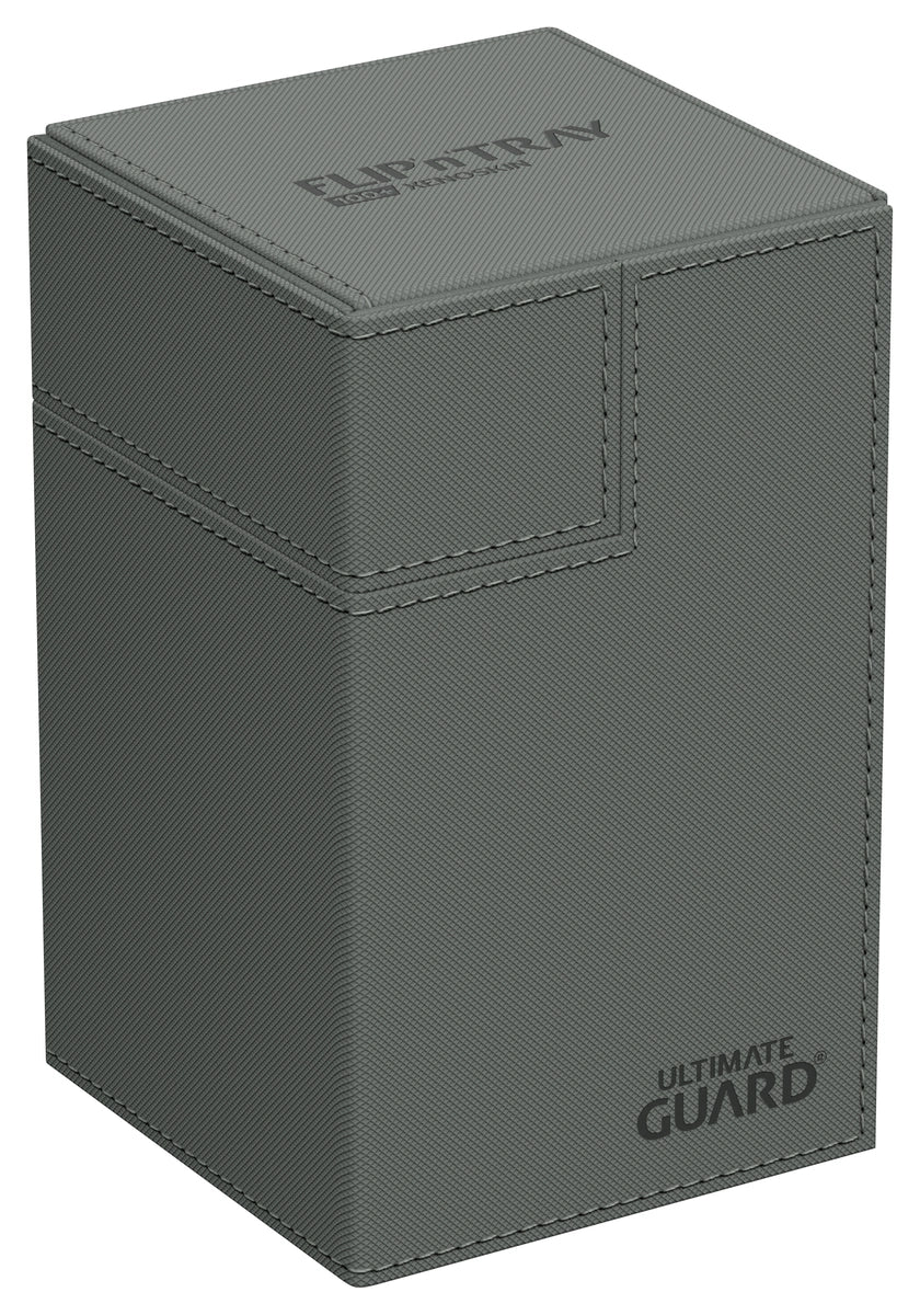Ultimate Guard Flip n Tray 100 Grey Xenoskin Deck Box