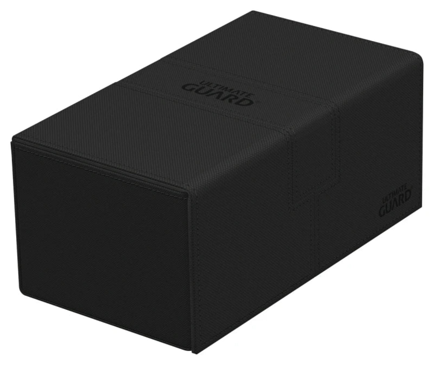 Ultimate Guard Twin Flip n Tray 200 Black Xenoskin Deck Case