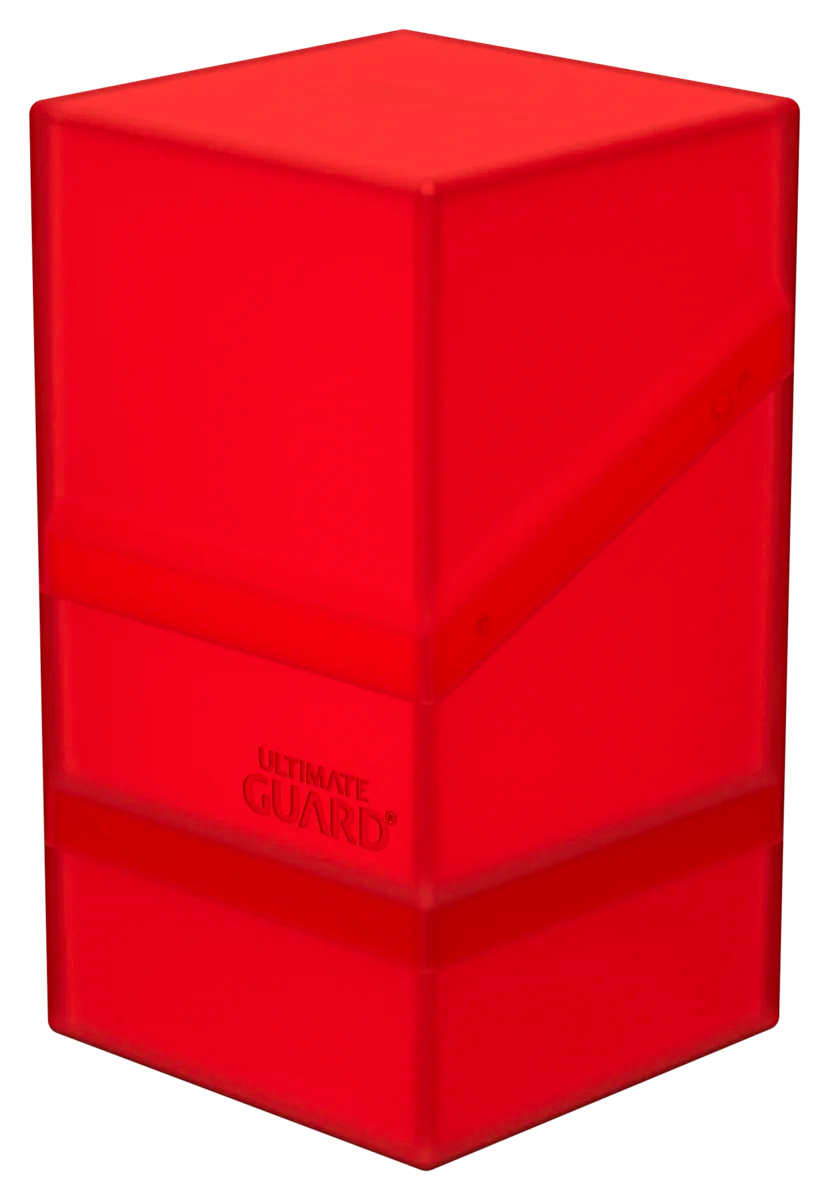 Ultimate Guard Boulder n Tray 100 Ruby Deck Box