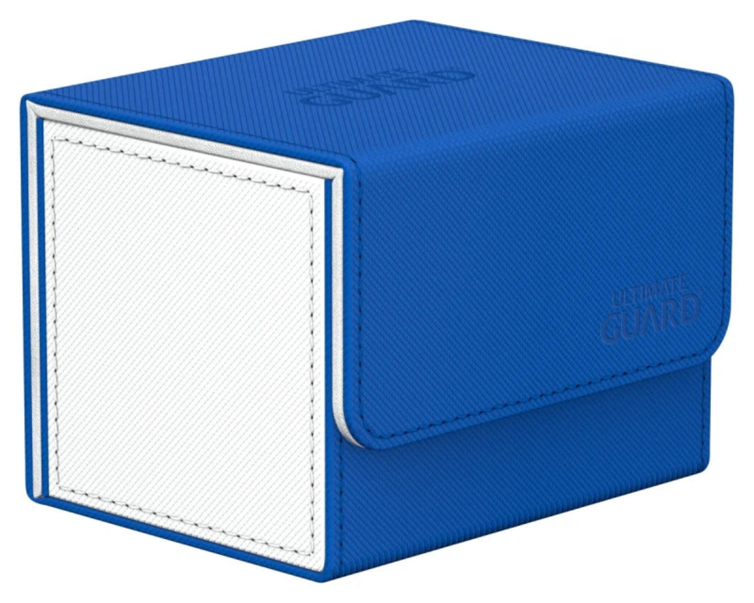 Ultimate Guard Sidewinder 100 White/Blue Xenoskin Synergy Deck Box