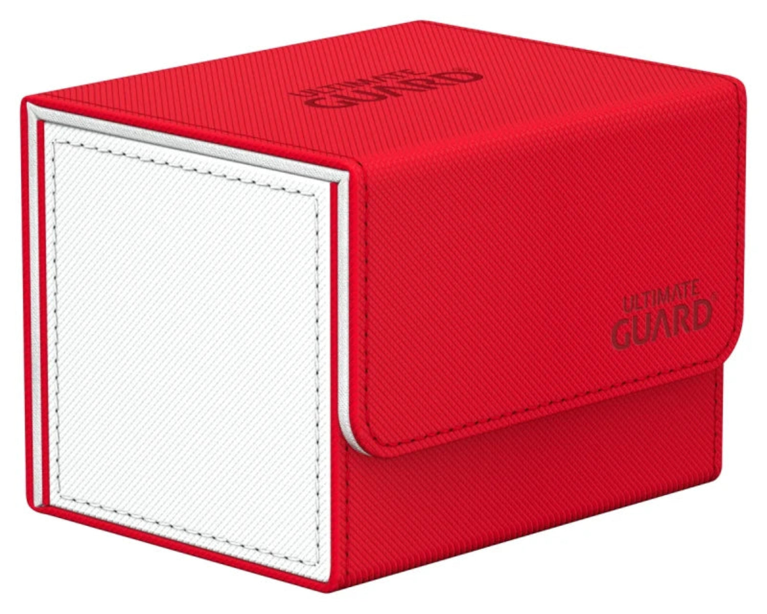 Ultimate Guard Sidewinder 100 Red/White Xenoskin Synergy Deck Box