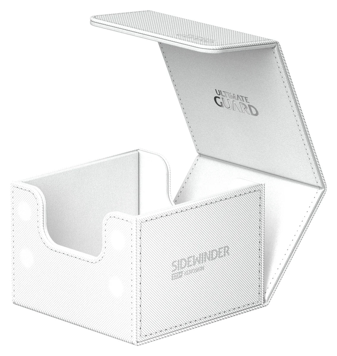 Ultimate Guard Sidewinder 133 White Xenoskin Deck Box