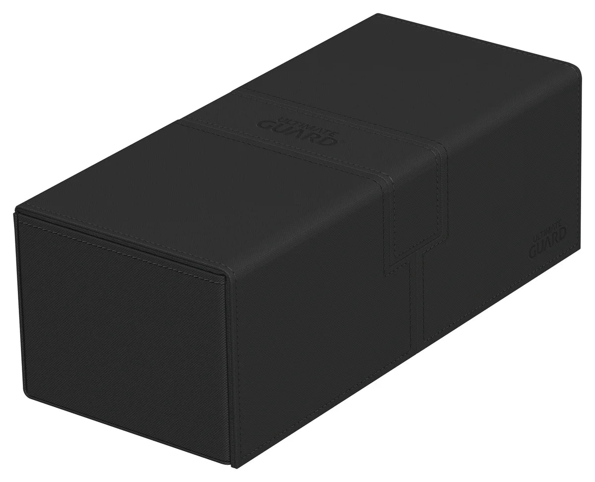 Ultimate Guard Twin Flip n Tray 266 Black Xenoskin Deck Case
