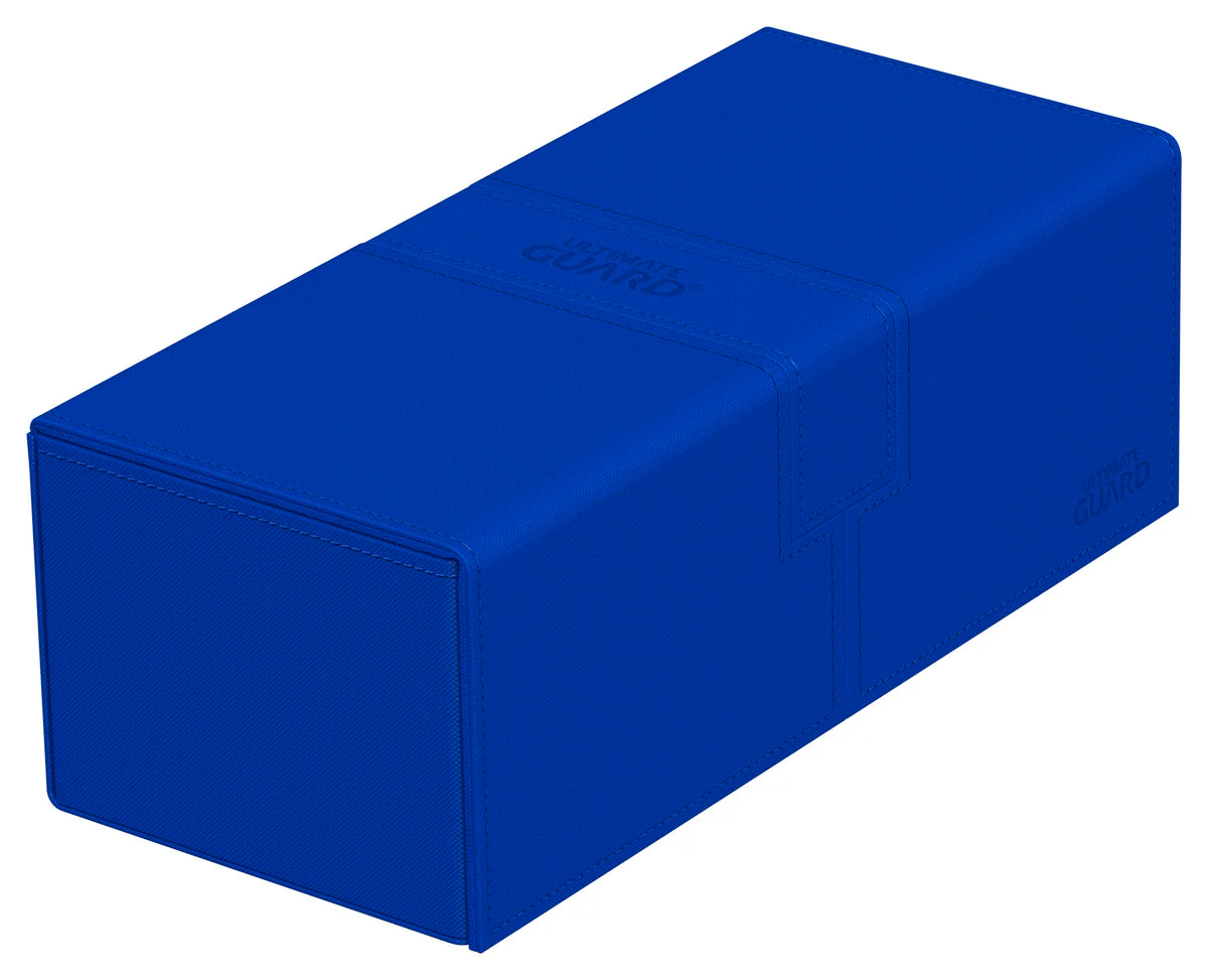Ultimate Guard Twin Flip n Tray 266 Blue Xenoskin Deck Case
