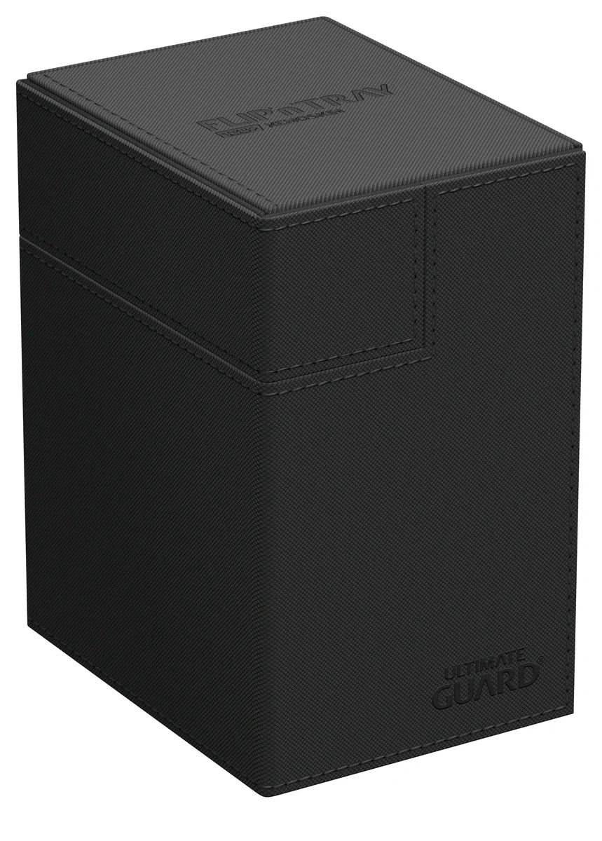 Ultimate Guard Flip n Tray 133 Black Xenoskin Deck Box