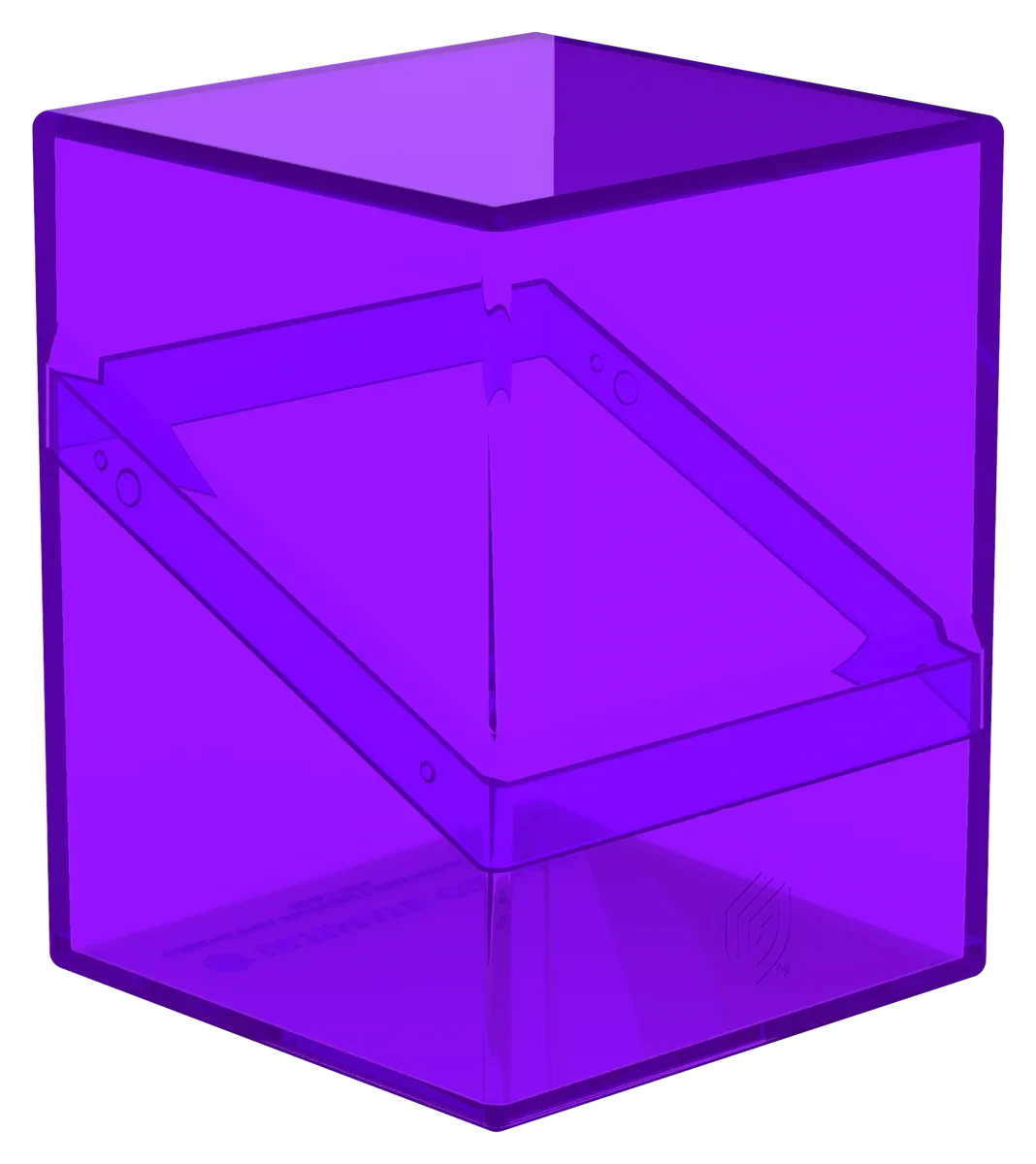 Boulder 100 Clear Deck Box - Amethyst