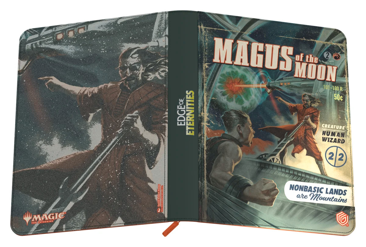 MTG Edge of Eternities Magus of the Moon 360 Card Binder Zipfolio