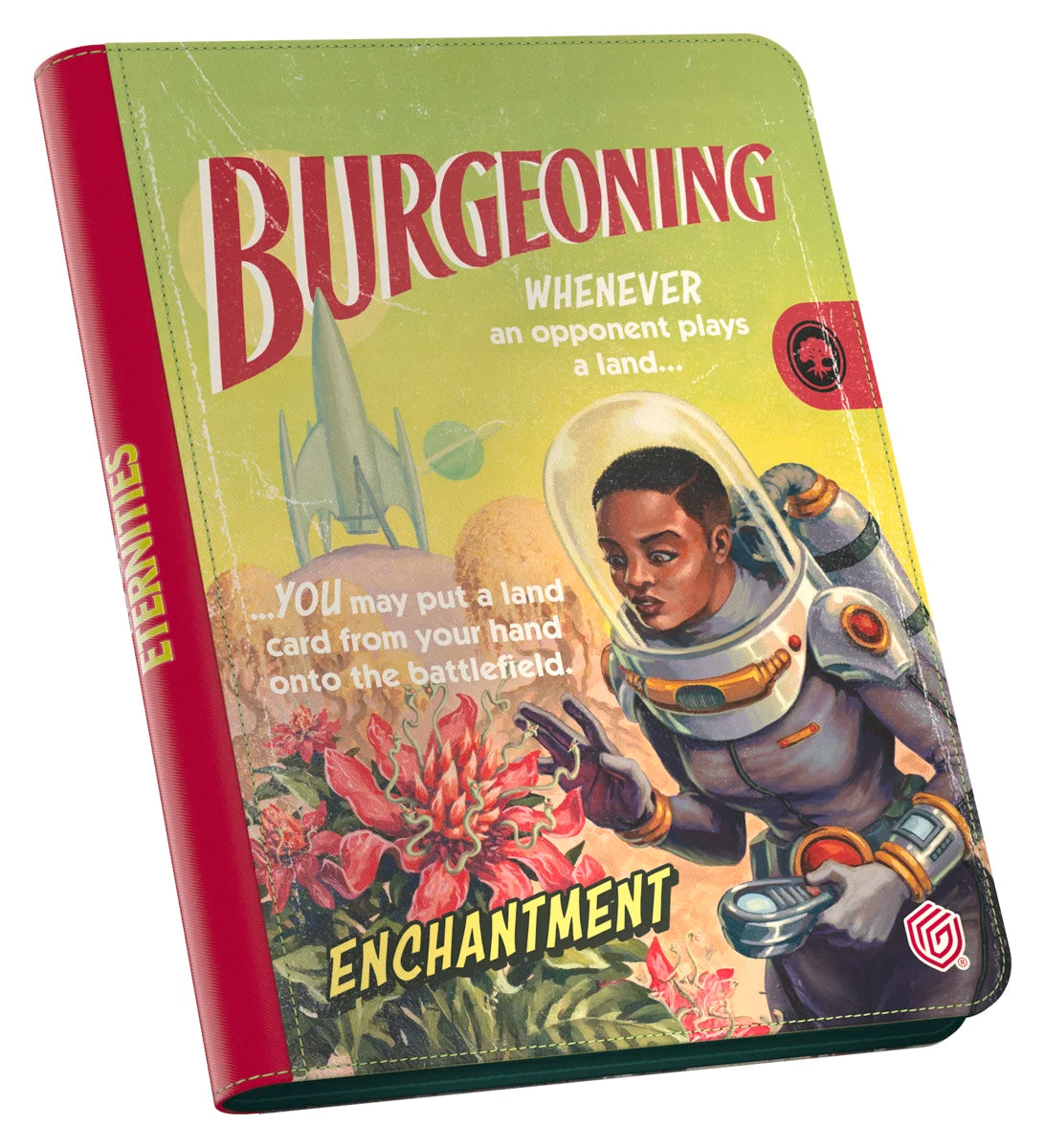 MTG Edge of Eternities Burgeoning 360 Card Binder Zipfolio