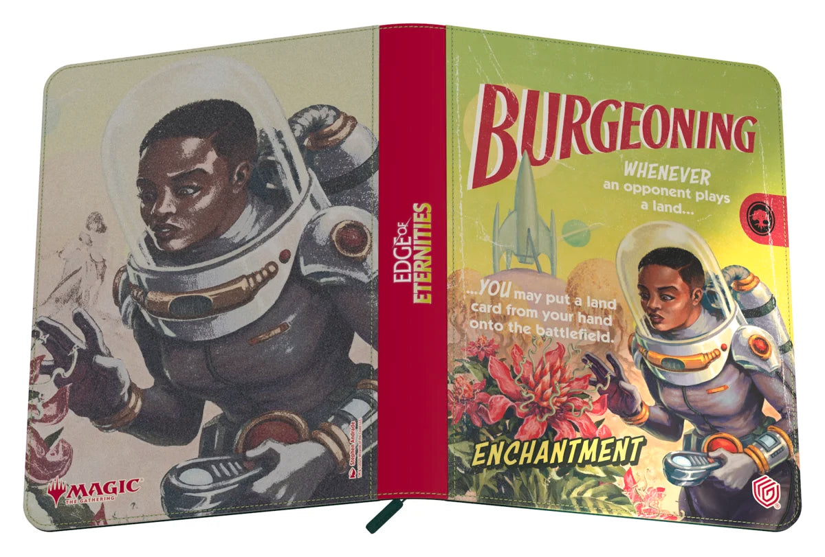 MTG Edge of Eternities Burgeoning 360 Card Binder Zipfolio
