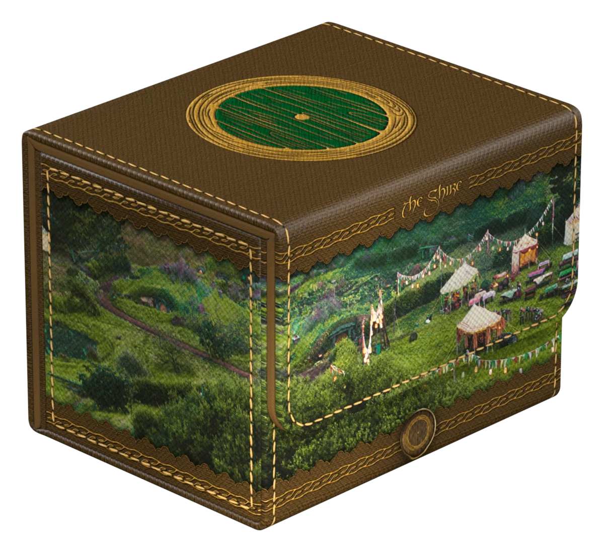 MTG x LOTR Sidewinder 100 The Shire Xenoskin Deck Box