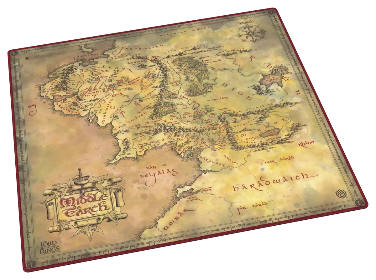 Lord of the Rings: Places of Middle Earth - Oversized Playmat