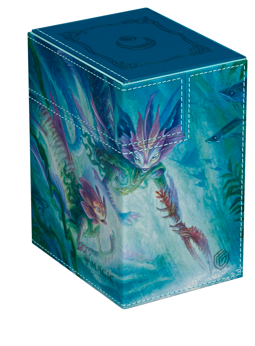 MTG Lorwyn Eclipsed Silvergill Mentor Flip n Tray 133 Commander Deck Box