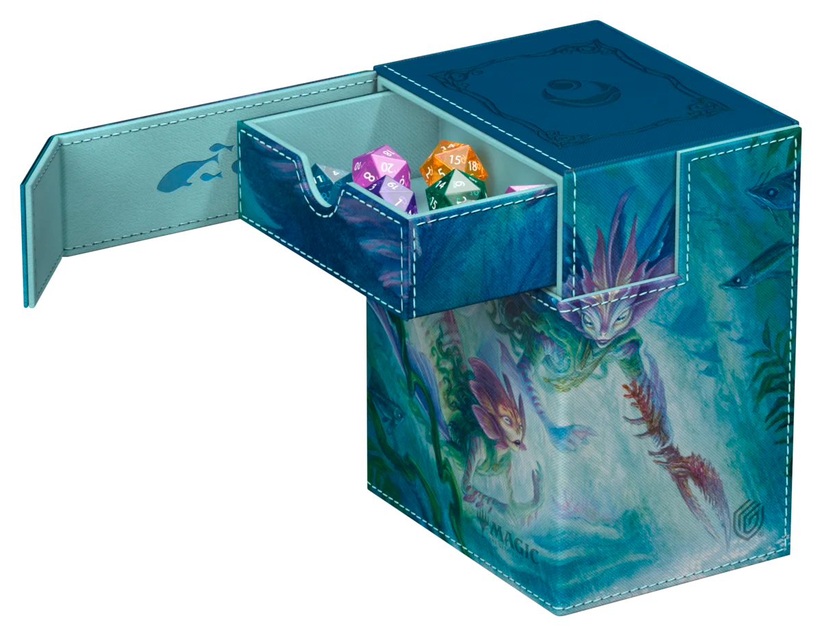 MTG Lorwyn Eclipsed Silvergill Mentor Flip n Tray 133 Commander Deck Box