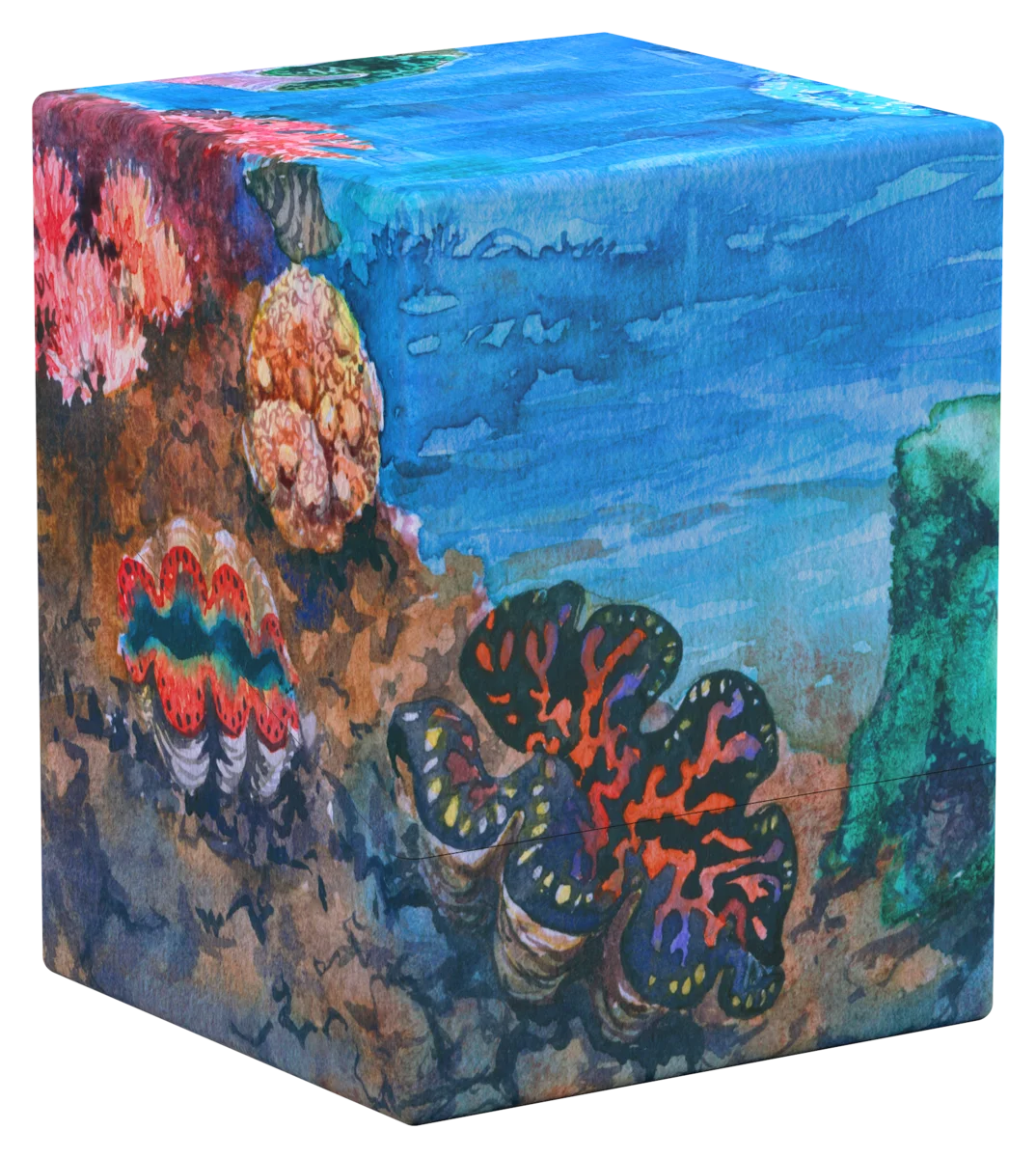 Boulder 100 Coral Place Deck Box - Seablue Hush