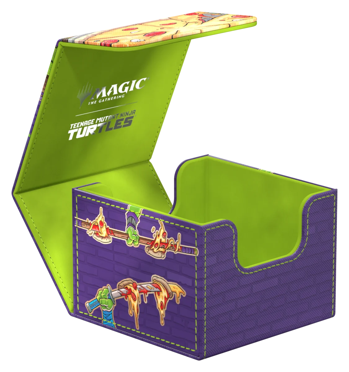 TMNT Pizza Box Sidewinder 133 Commander Deck Box
