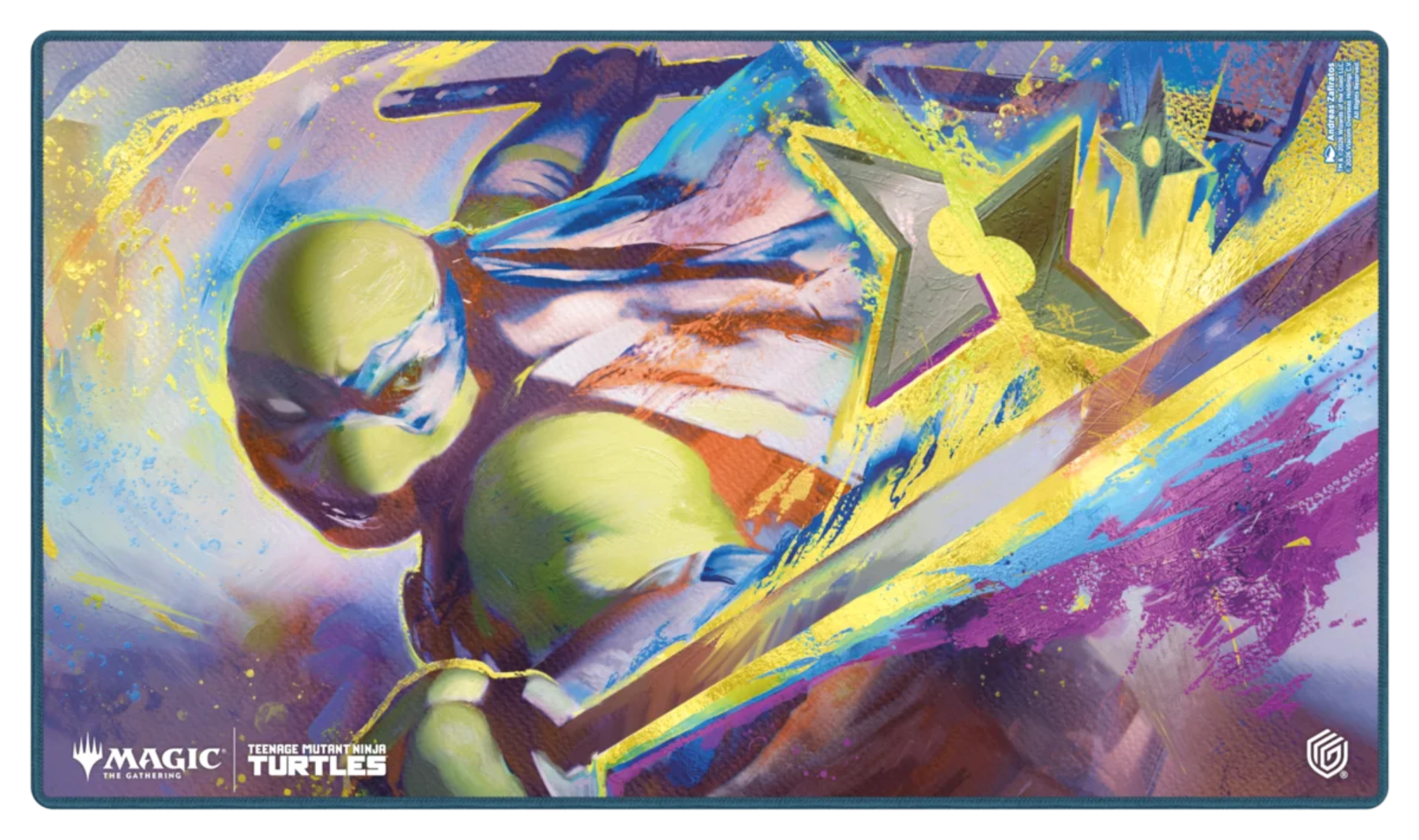 TMNT Leonardo's Technique Playmat