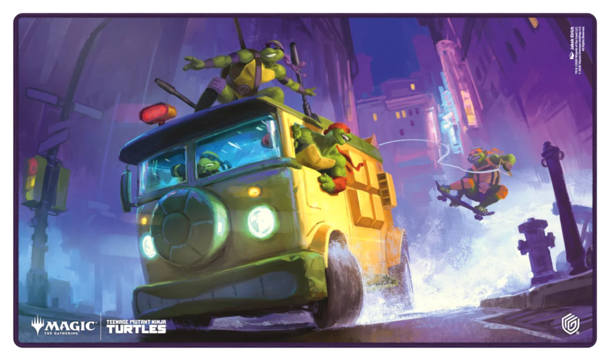 TMNT Turtle Van Playmat