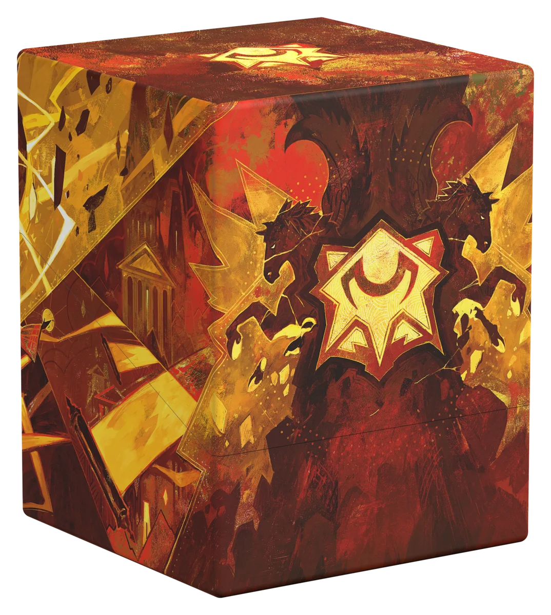 Secrets of Strixhaven Lorehold Boulder 100 Deck Box