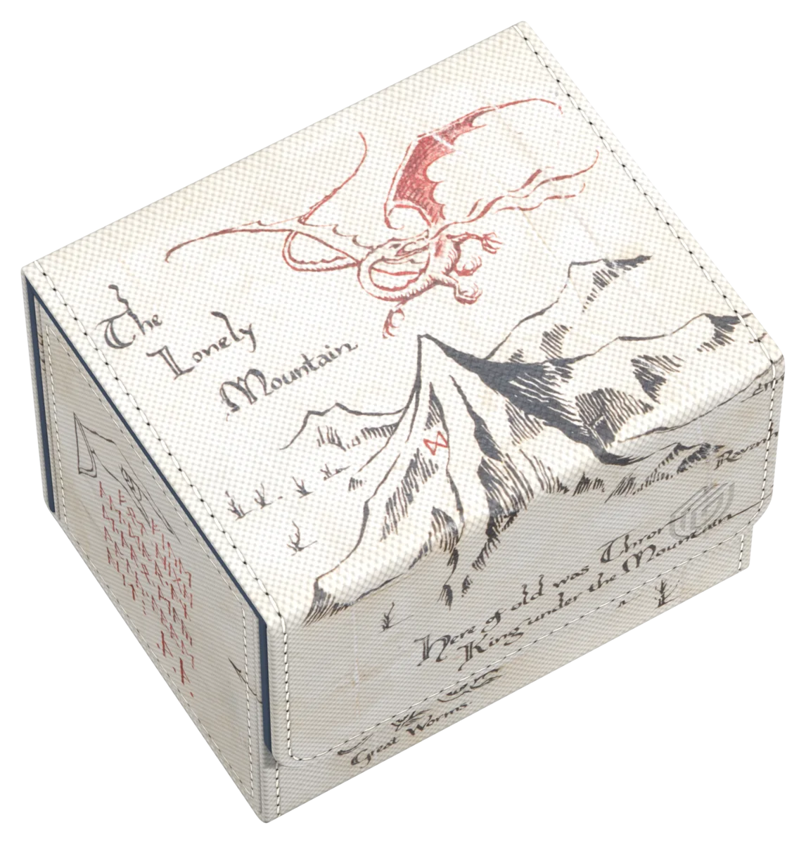 The Hobbit Sidewinder 100 Deck Box - Thror's Map