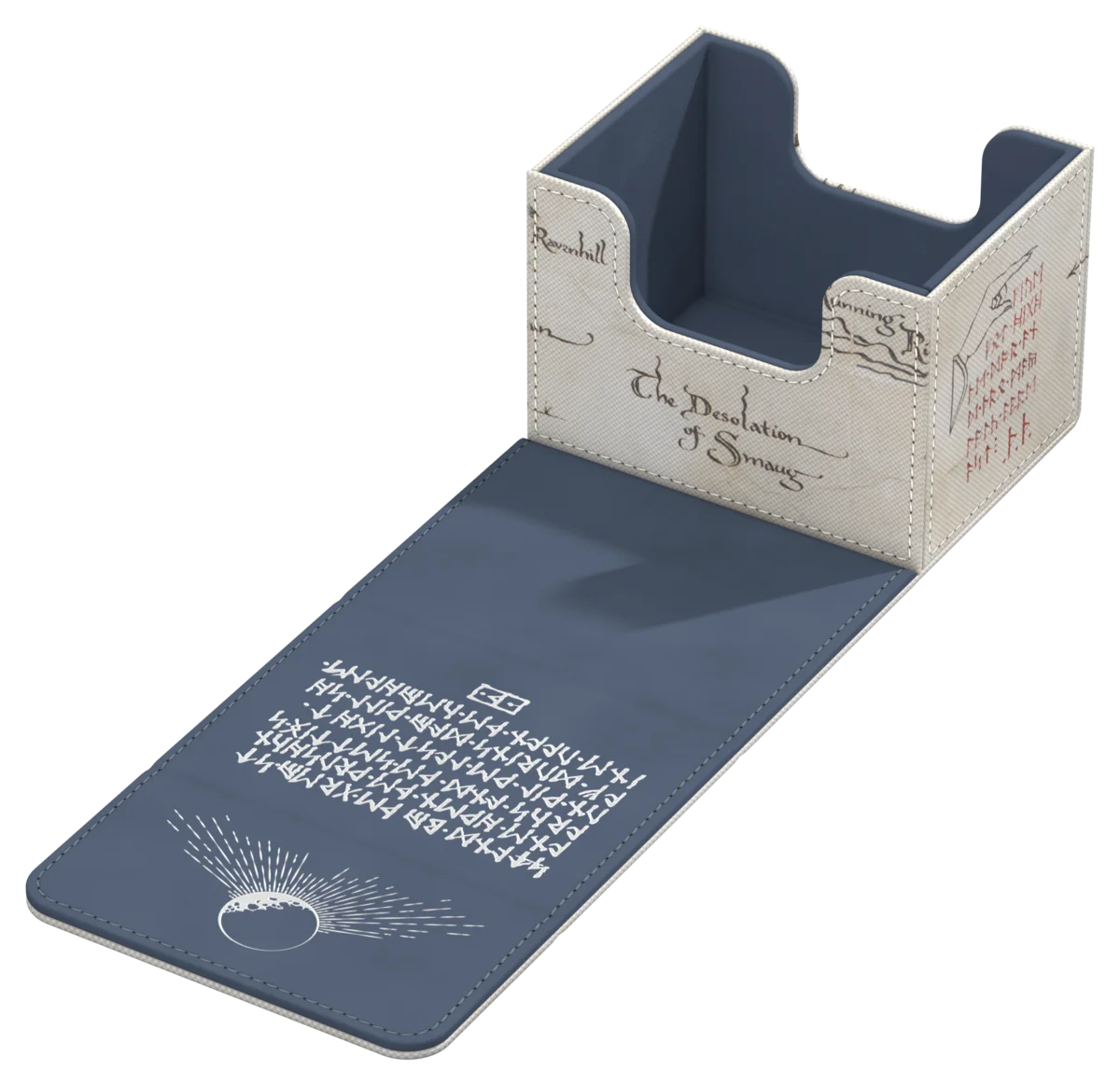 The Hobbit Sidewinder 100 Deck Box - Thror's Map