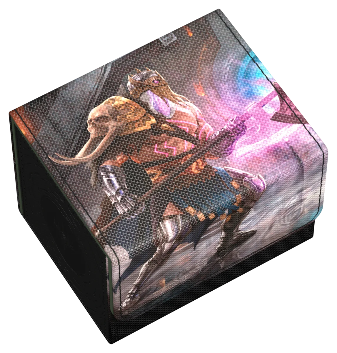 Reality Fracture Sidewinder 100+ Deck Box - Garruk of the Veil