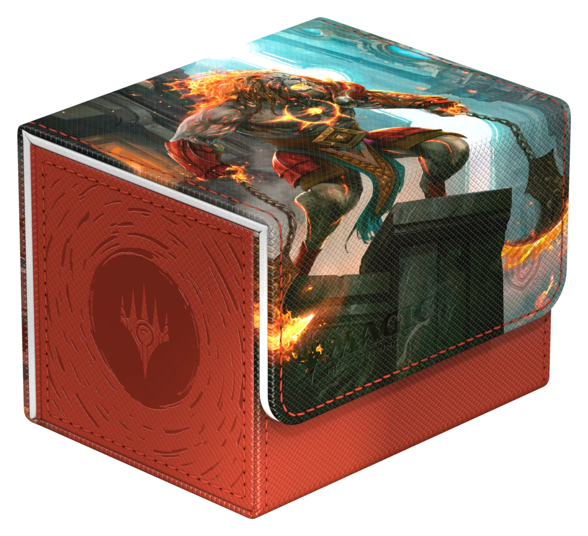 Reality Fracture Sidewinder 100+ Deck Box - Ajani, Path of Vengeance