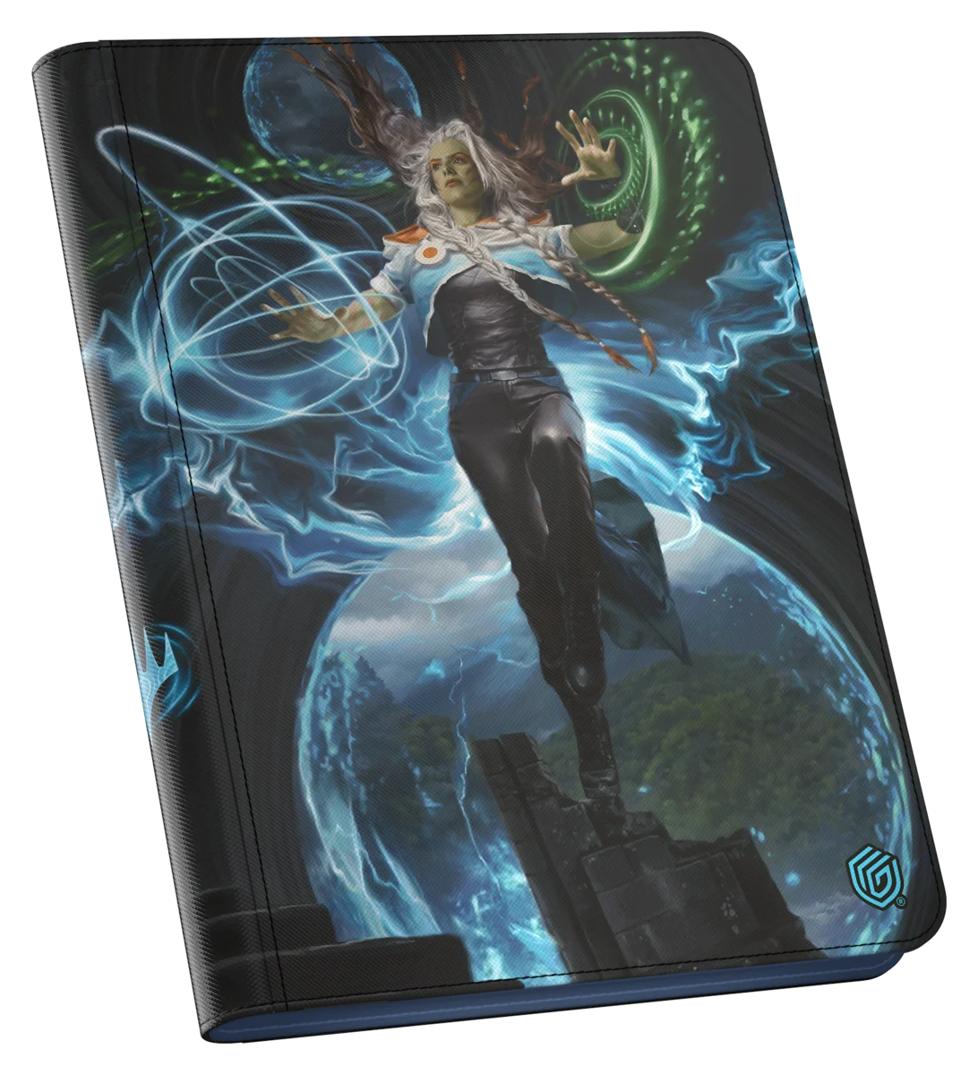 Reality Fracture Zipfolio 360 Card Binder - Jace, Reality Sculptor/Tam the Possibility