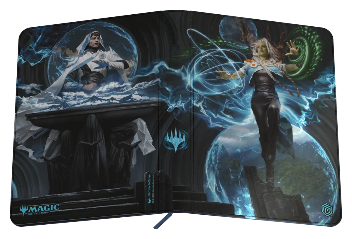 Reality Fracture Zipfolio 360 Card Binder - Jace, Reality Sculptor/Tam the Possibility